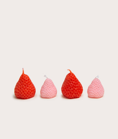 Strawberry Candles