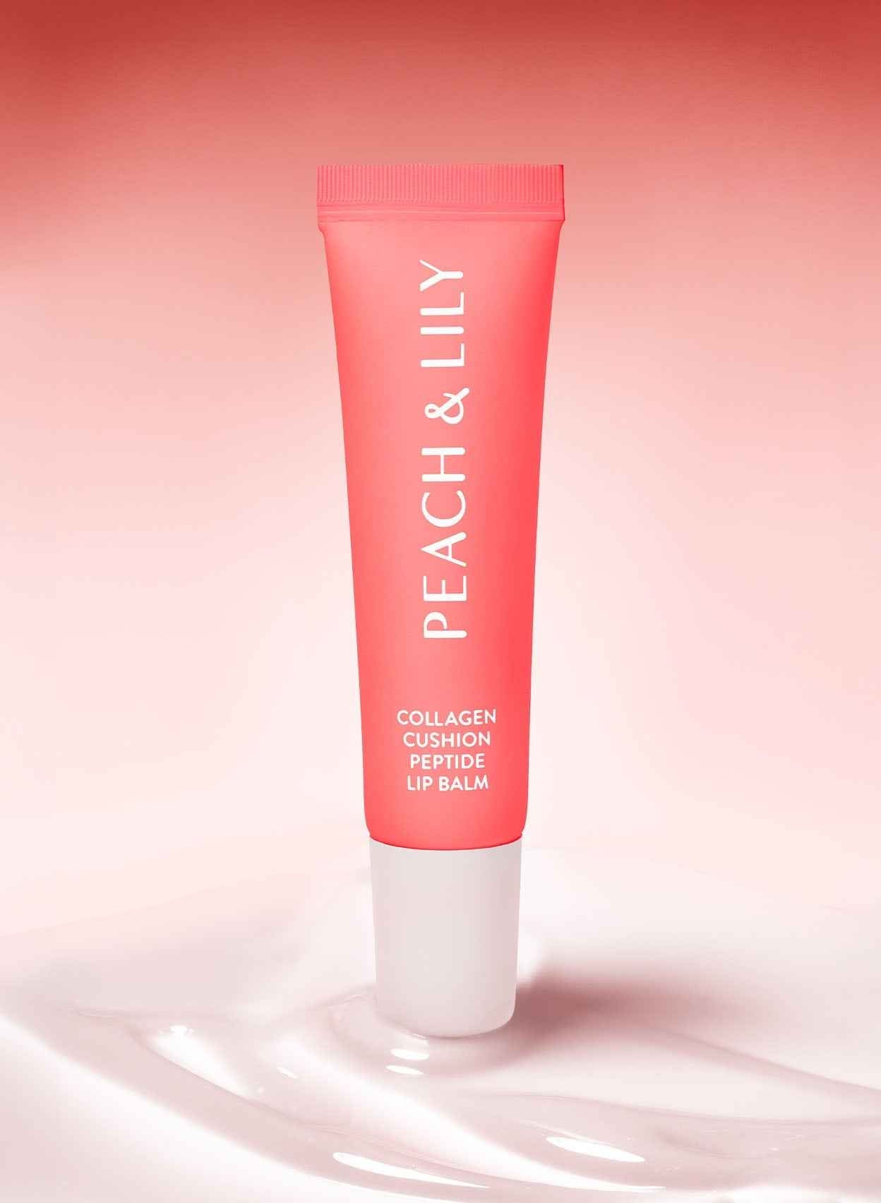 Peach and Lily Collagen Cushion Peptide Lip Balm