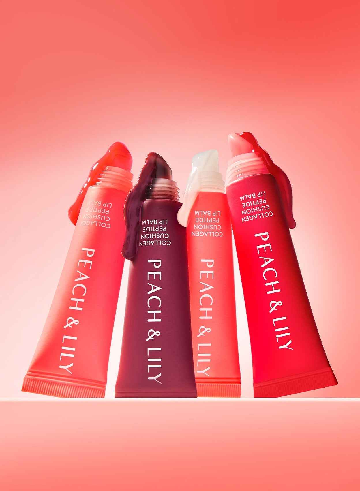 Peach and Lily Collagen Cushion Peptide Lip Balm