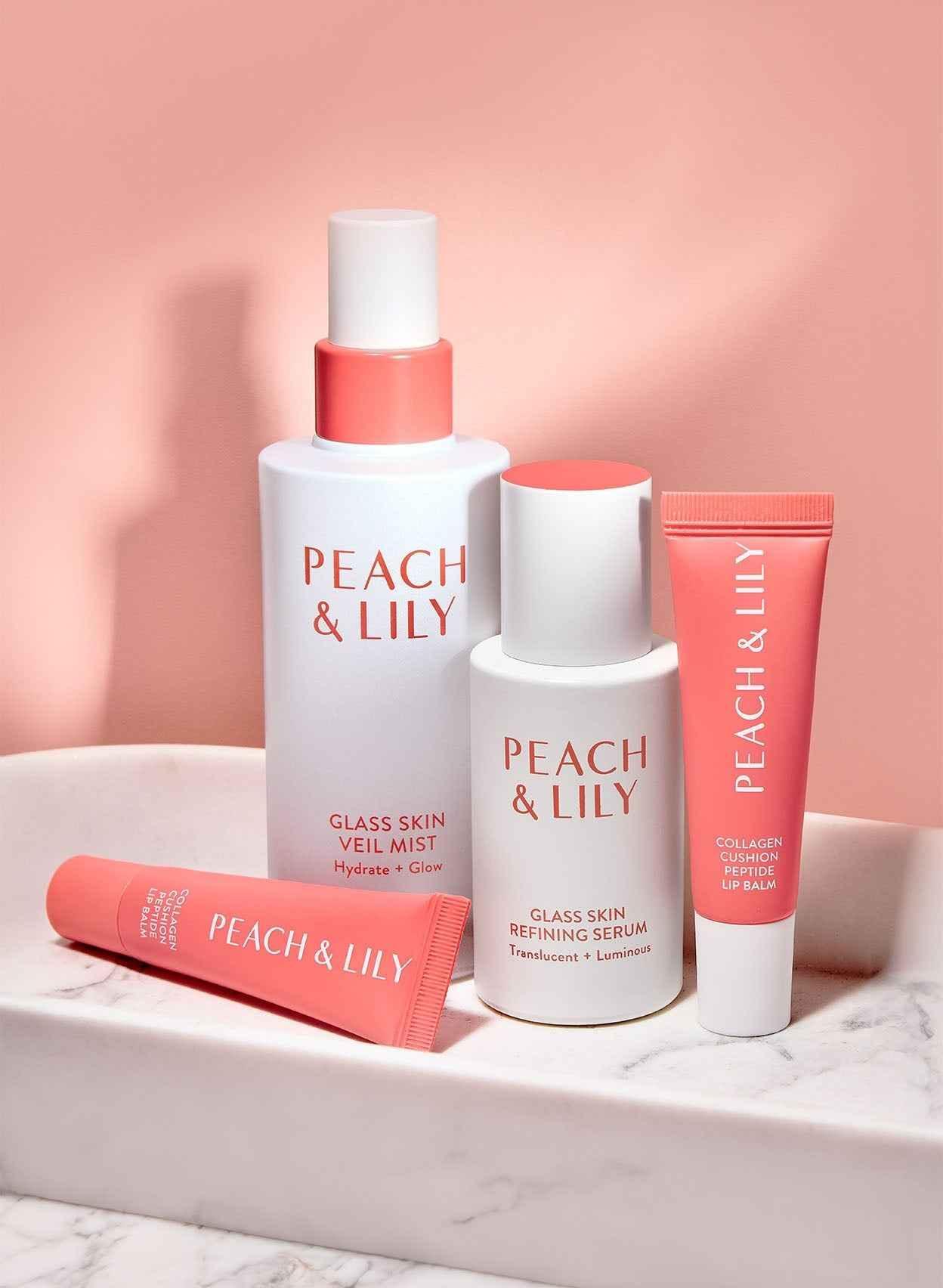 Peach and Lily Collagen Cushion Peptide Lip Balm - Peach & Lily - Lip Balms - 12ml / Sheer Peach - Wylde Grey