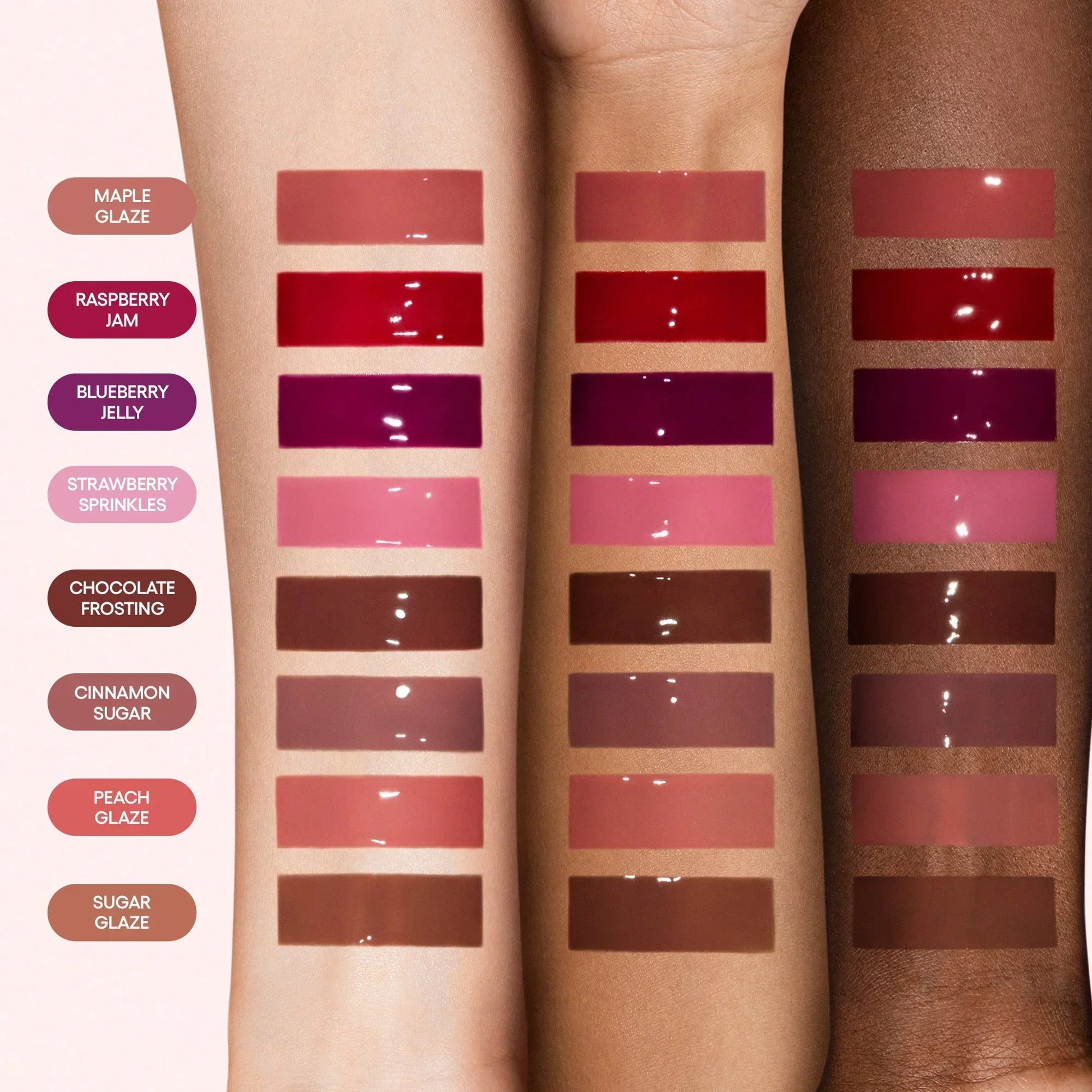 Glaze Craze Tinted Lip Serum RASPBERRY JAM;;color::RASPBERRY JAM (SHEER RED)