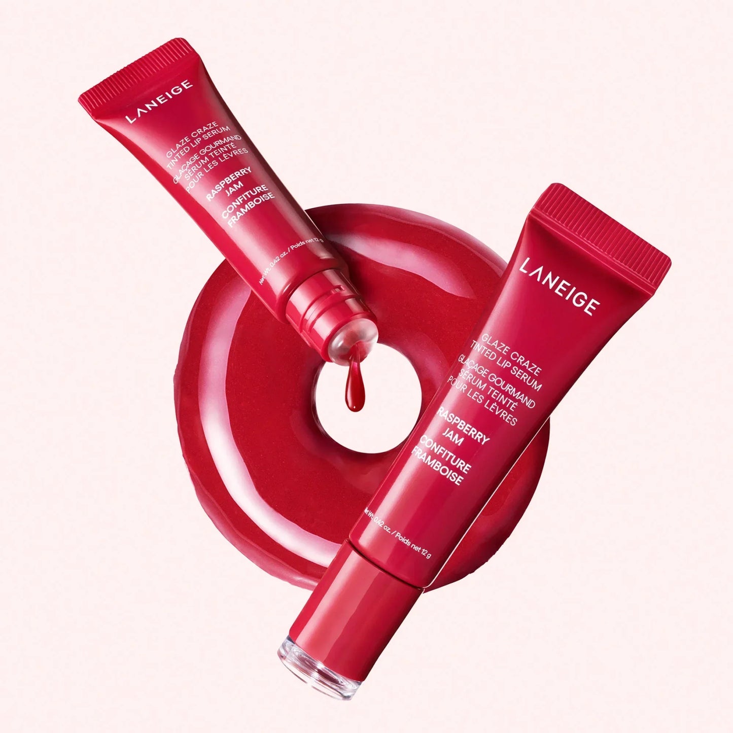 Laneige Glaze Craze Tinted Lip Serum - APUS - Laneige - Lip Balm - RASPBERRY JAM (SHEER RED) - Wylde Grey