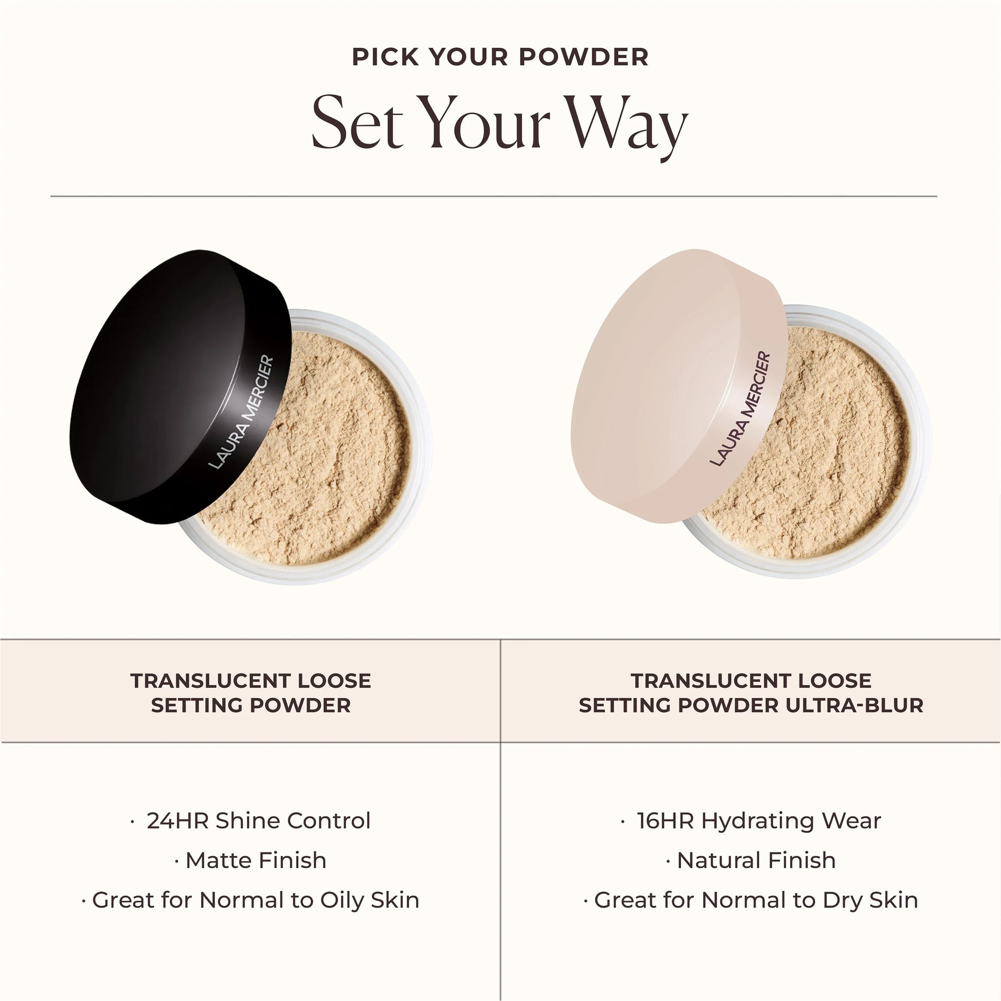 Laura Mercier Translucent Loose Setting Powder - Laura Mercier - US - Loose Setting Powder - Translucent - Wylde Grey