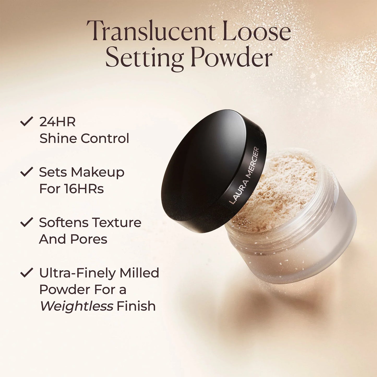 Laura Mercier Translucent Loose Setting Powder - Laura Mercier - US - Loose Setting Powder - Translucent - Wylde Grey