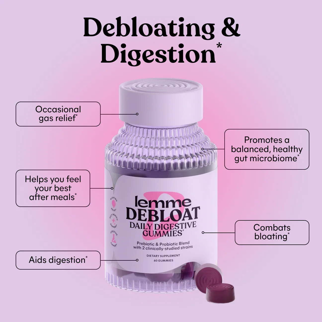 Lemme Debloat Gummies - Lemme - Gummies - Default Title - Wylde Grey