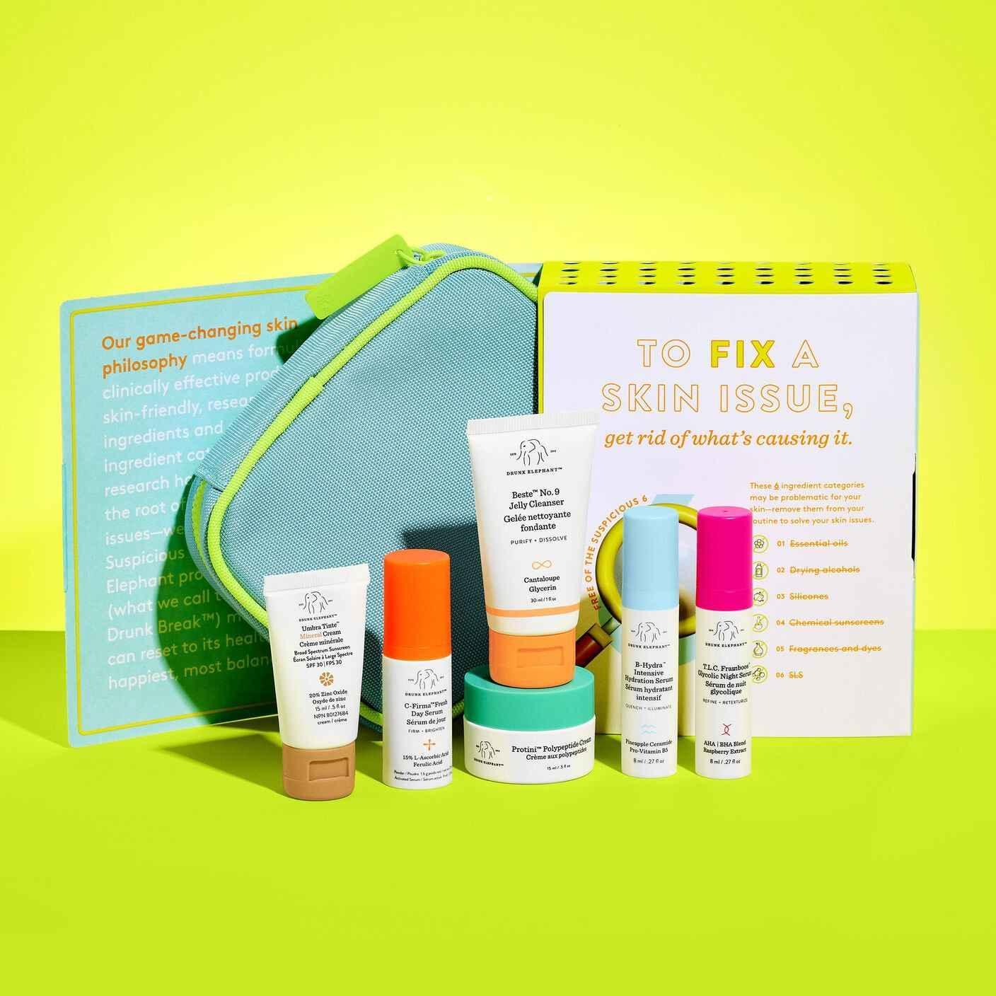 Drunk Elephant The Littles Travel Skincare Kit - Wylde Grey - Skincare Sets - Default Title - Wylde Grey