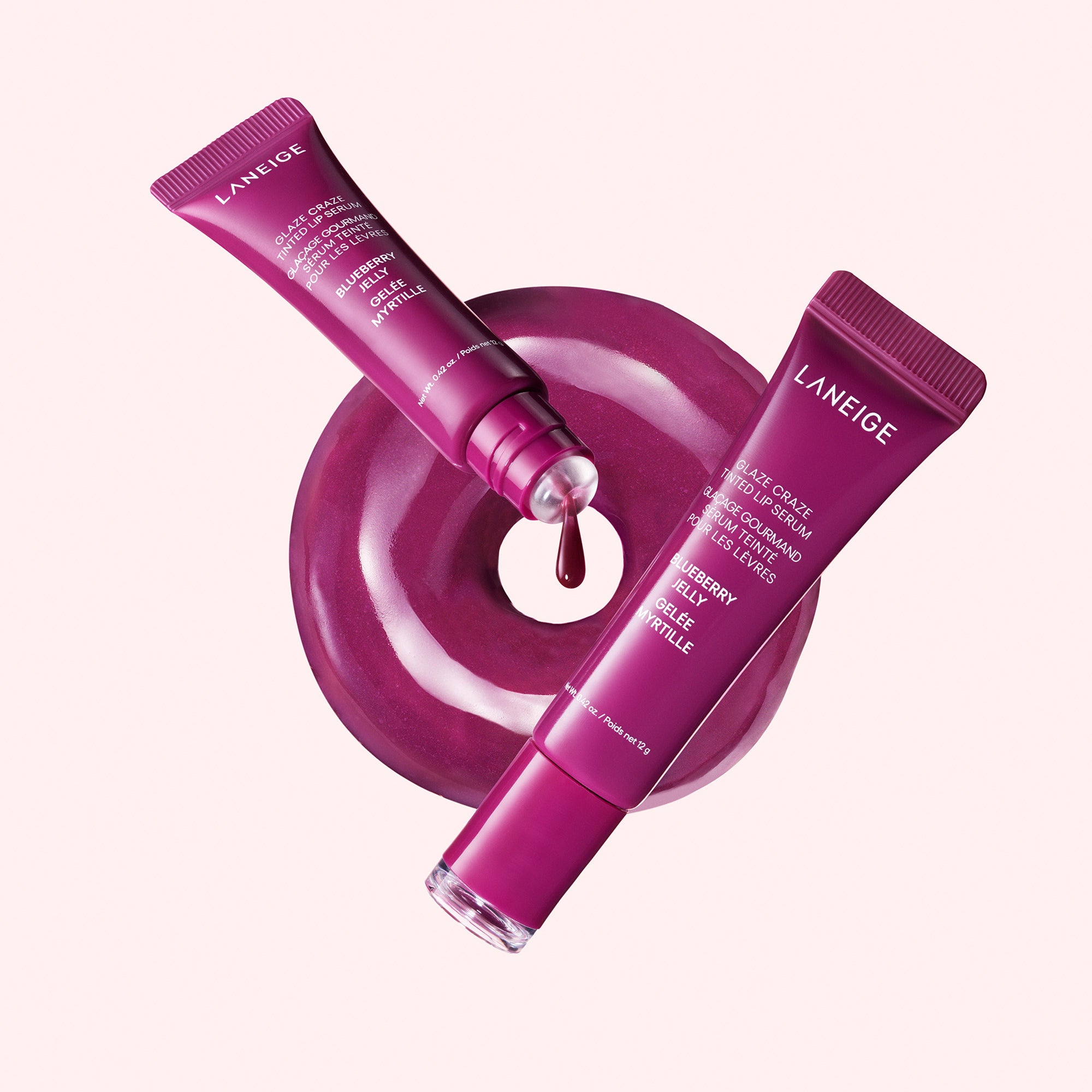 Glaze Craze Tinted Lip Serum BLUEBERRY JELLY;;color::BLUEBERRY JELLY (VIBRANT PURPLE)