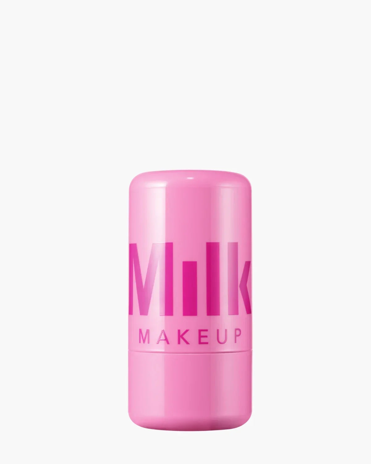 Milk Makeup Jelly Tint closed stick in glossy pink packaging, Wylde Grey beauty