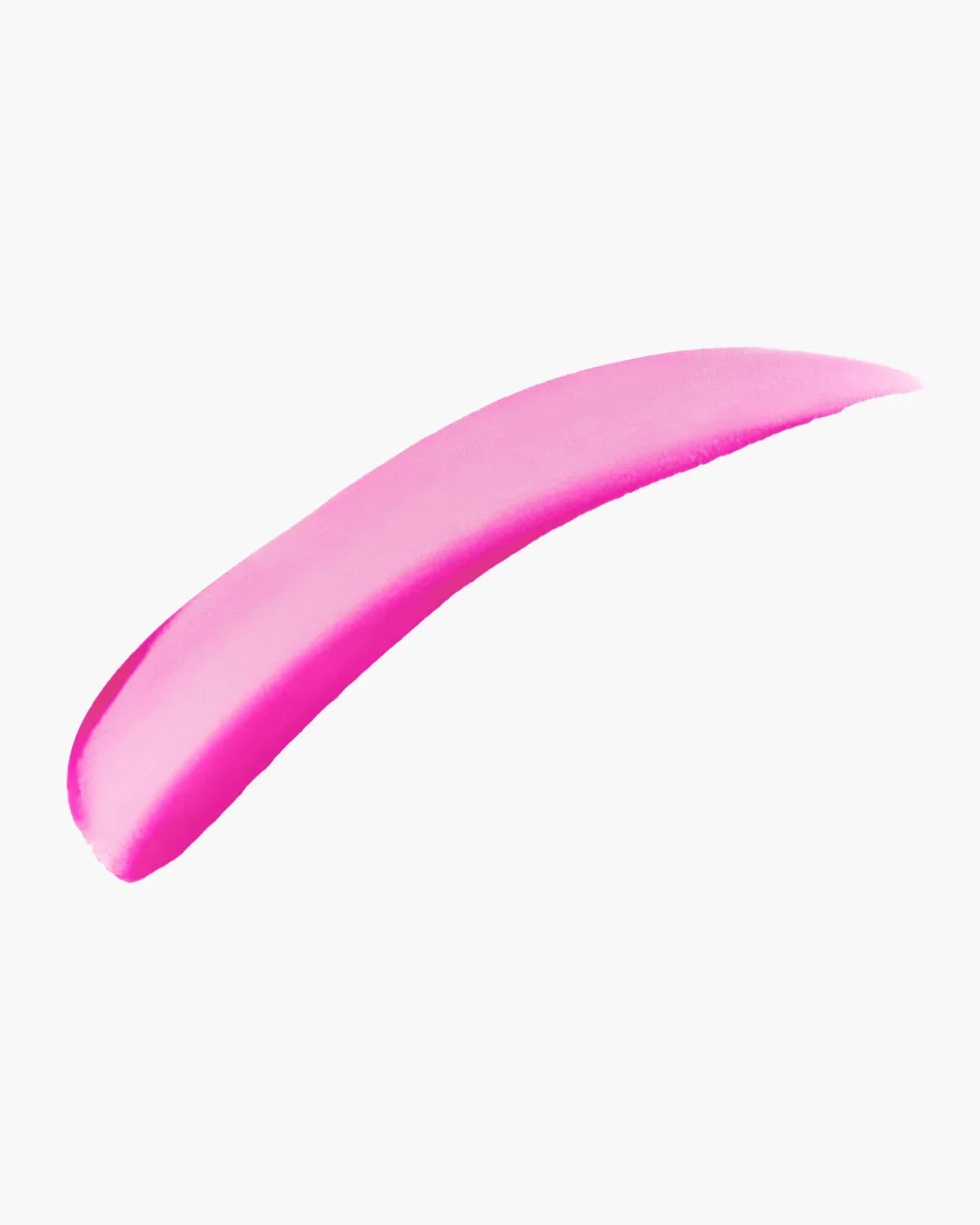 Vivid pink jelly lip tint swatch on white background