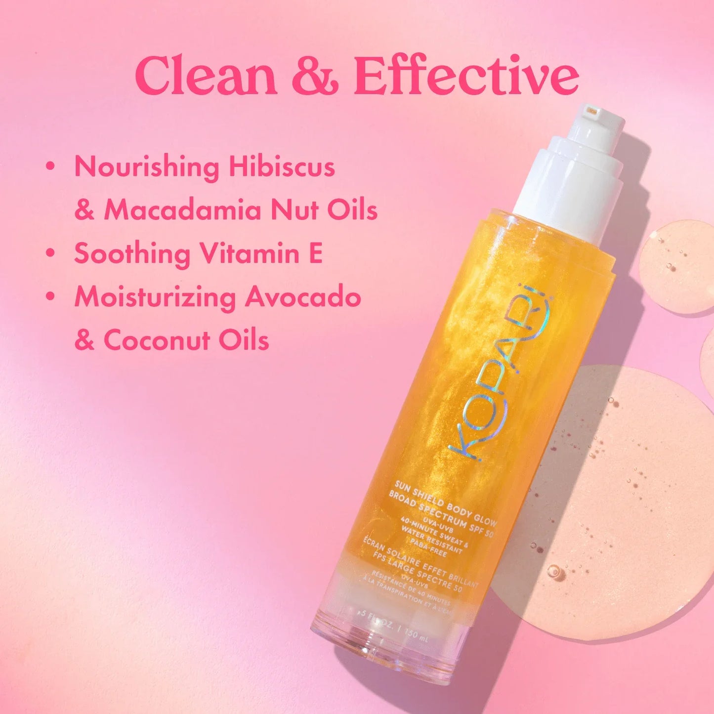 Kopari Sun Shield Body Glow Sunscreen SPF 50 - Kopari Beauty - Bodycare - Default Title - Wylde Grey