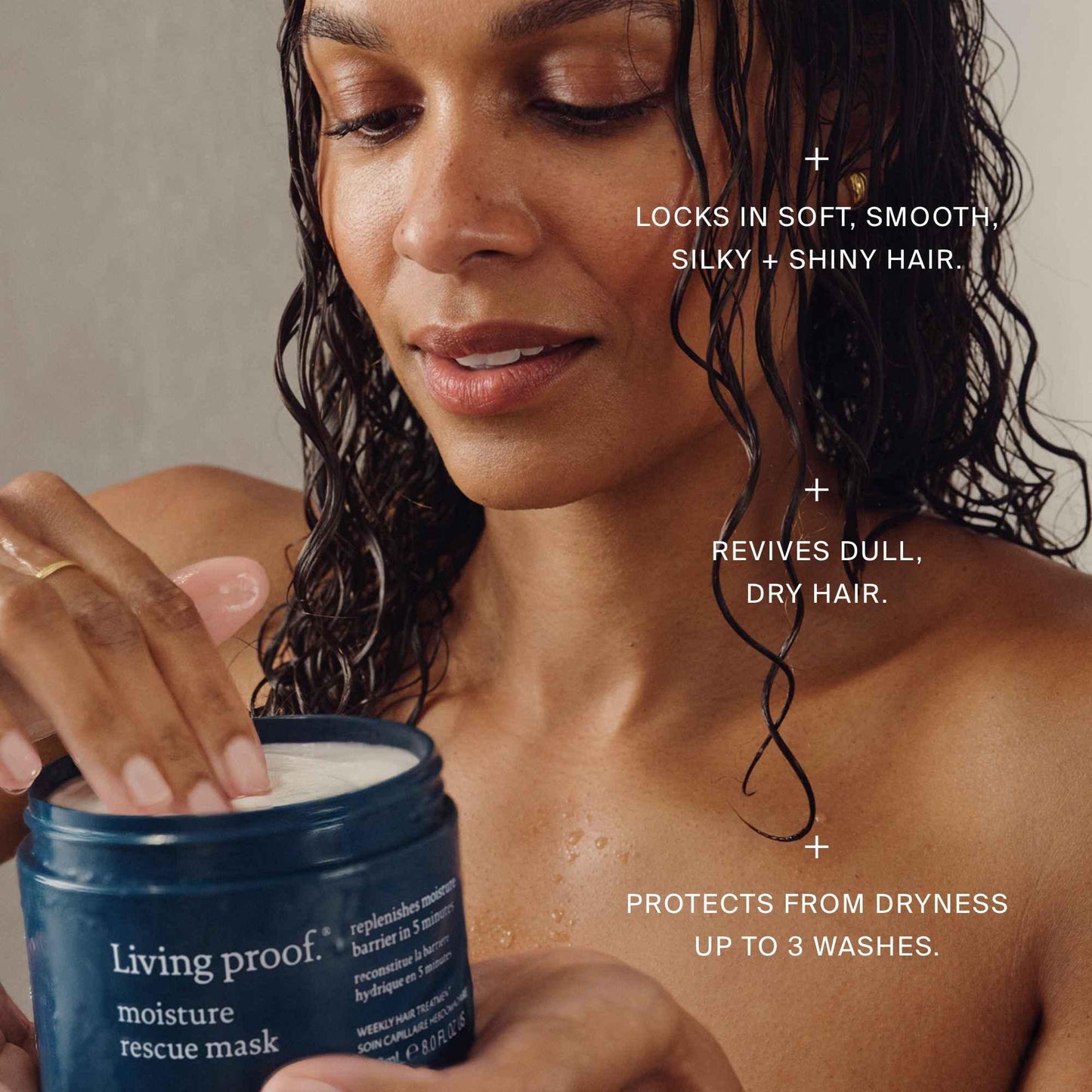 Living Proof Moisture Rescue Mask - Living Proof - Essential Treatments - Full 8 oz - Wylde Grey