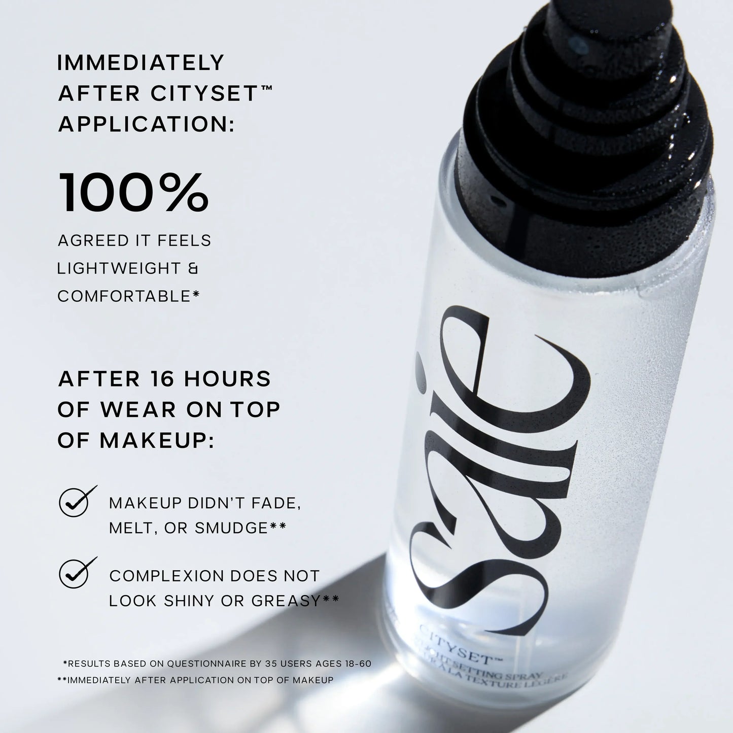 Saie CitySet™ Lightweight Setting Spray - Saie - Makeup - Default Title - Wylde Grey