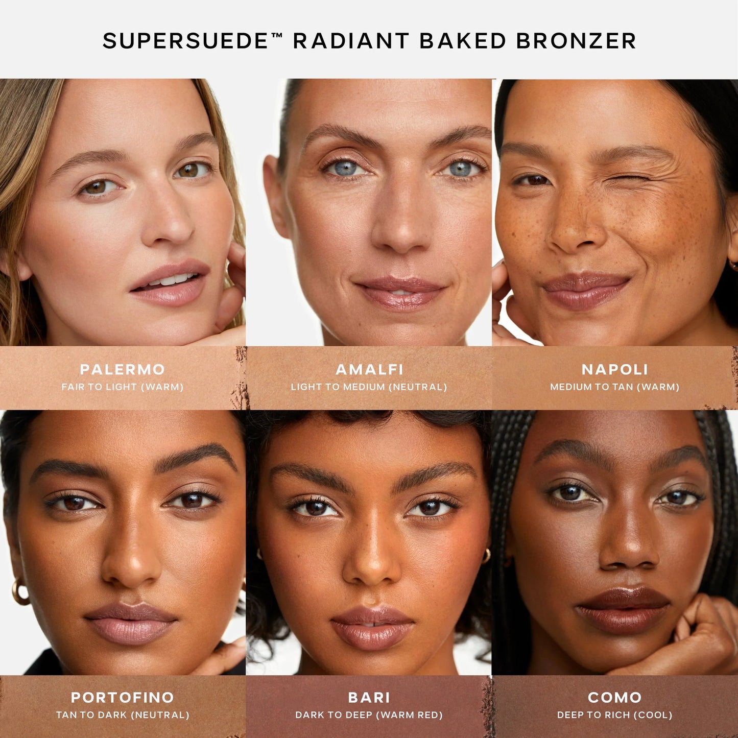 Saie SuperSuede Radiant Baked Bronzer - Saie - Bronzer - Palermo - Wylde Grey