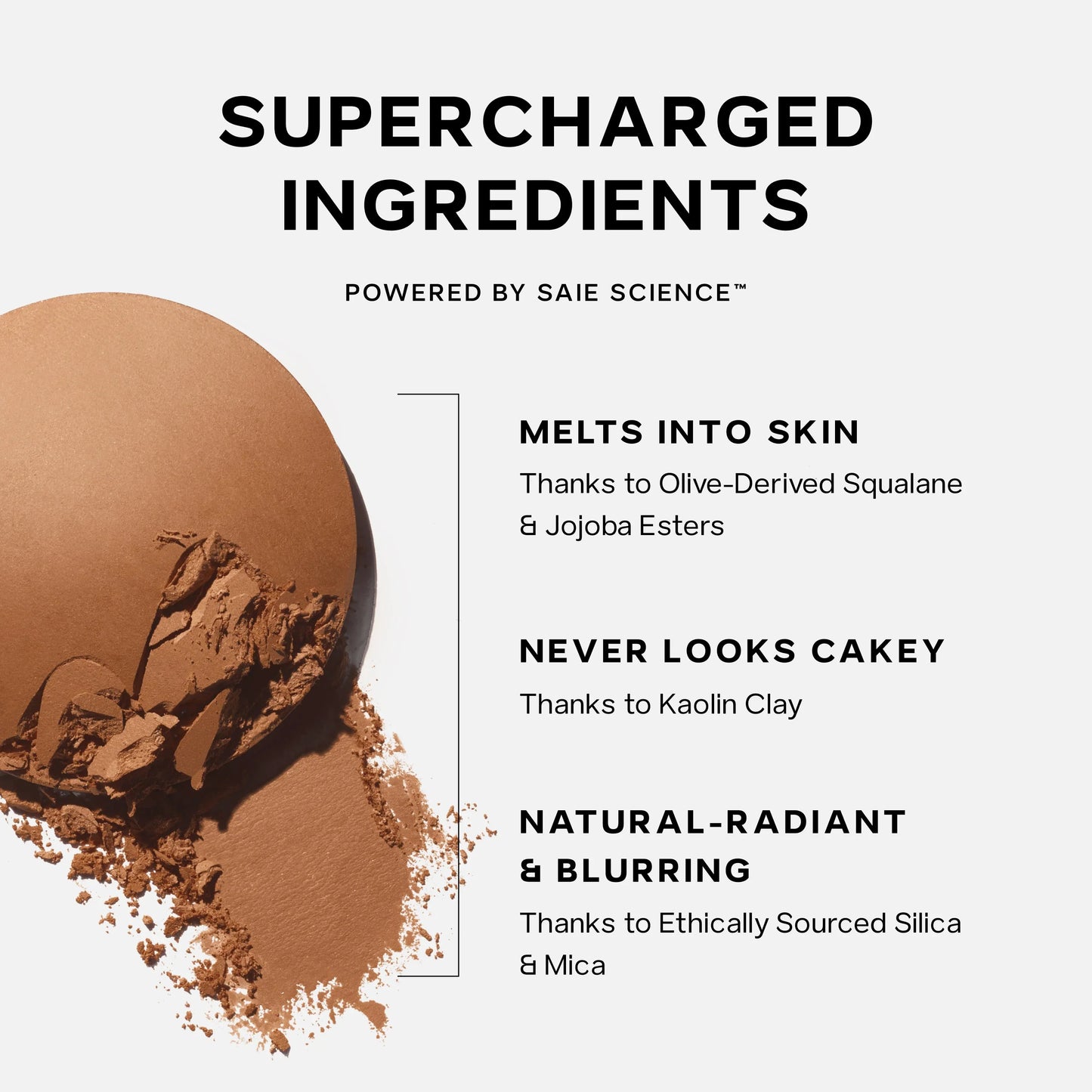 Saie SuperSuede Radiant Baked Bronzer - Saie - Bronzer - Palermo - Wylde Grey
