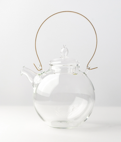 Maru Glass Teapot - Wylde Grey