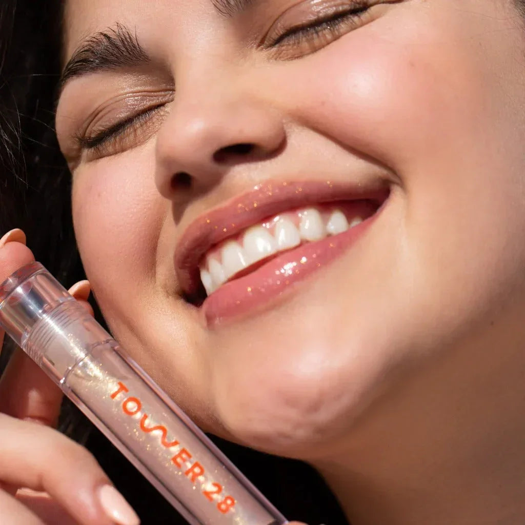 Tower 28 ShineOn Lip Oil Jelly - Tower 28 Beauty - Lip Gloss - Pistachio - Wylde Grey