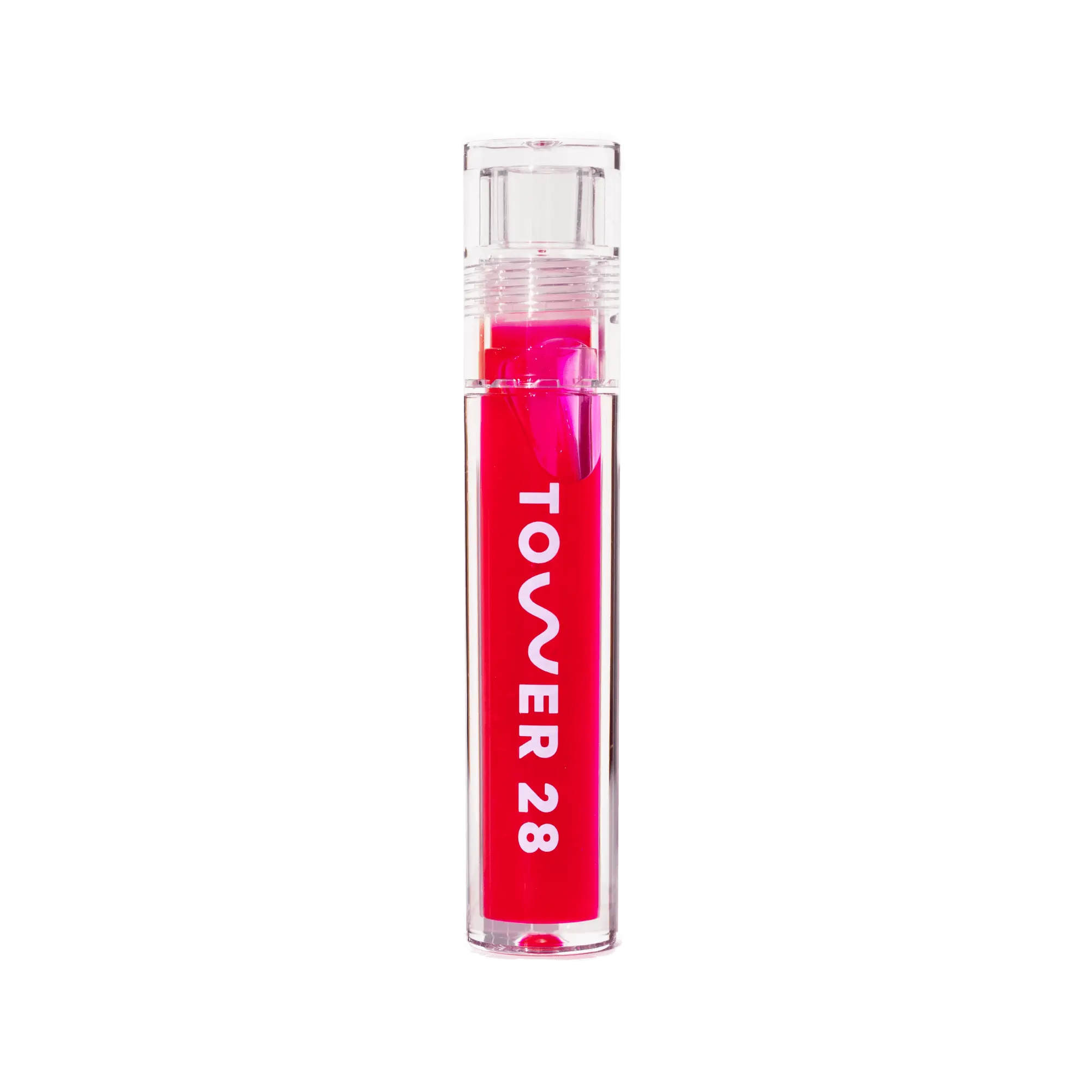 The Tower 28 Beauty ShineOn Lip Jelly in the shade XOXO. [XOXO]