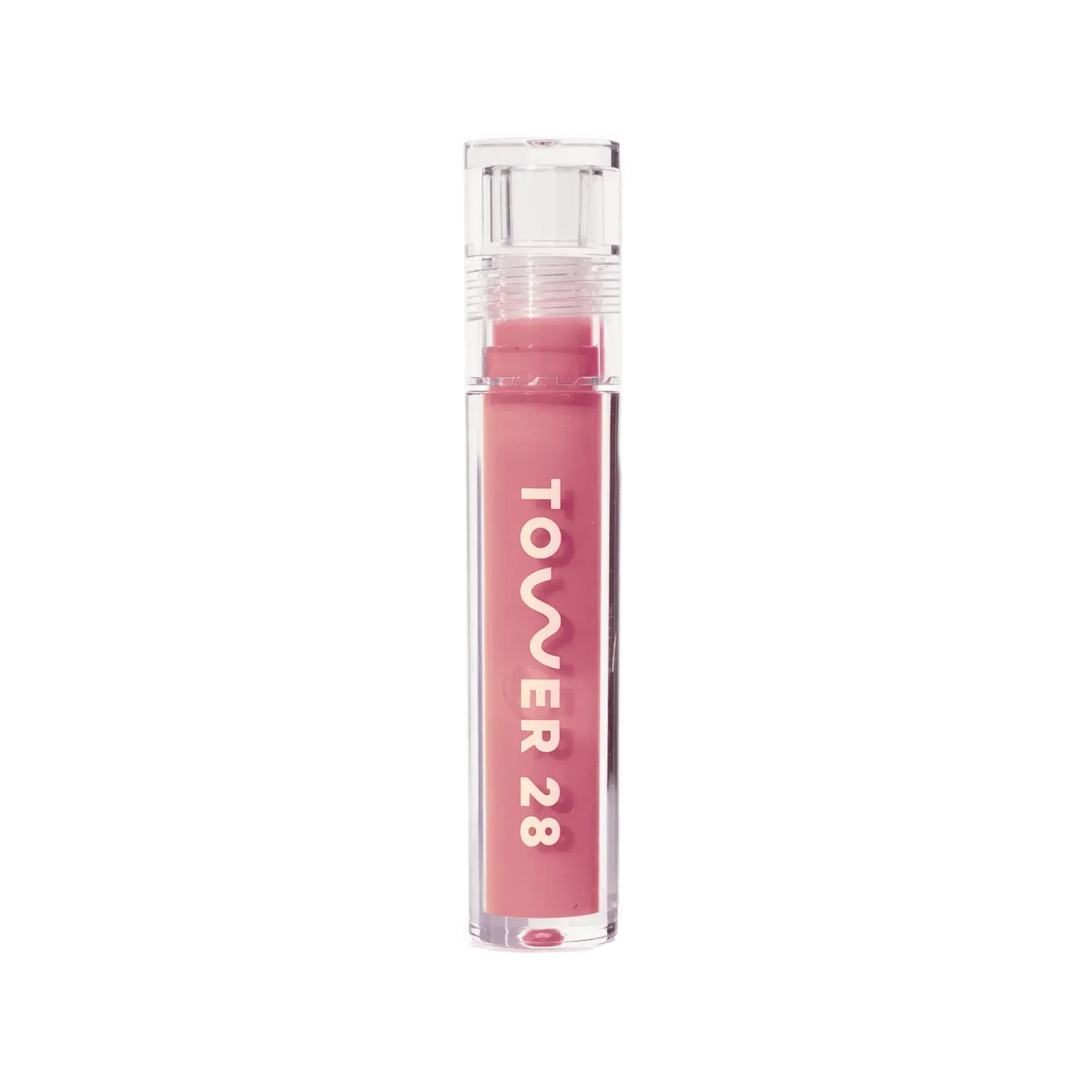 The Tower 28 Beauty ShineOn Lip Jelly in the shade Pistachio. [Pistachio]