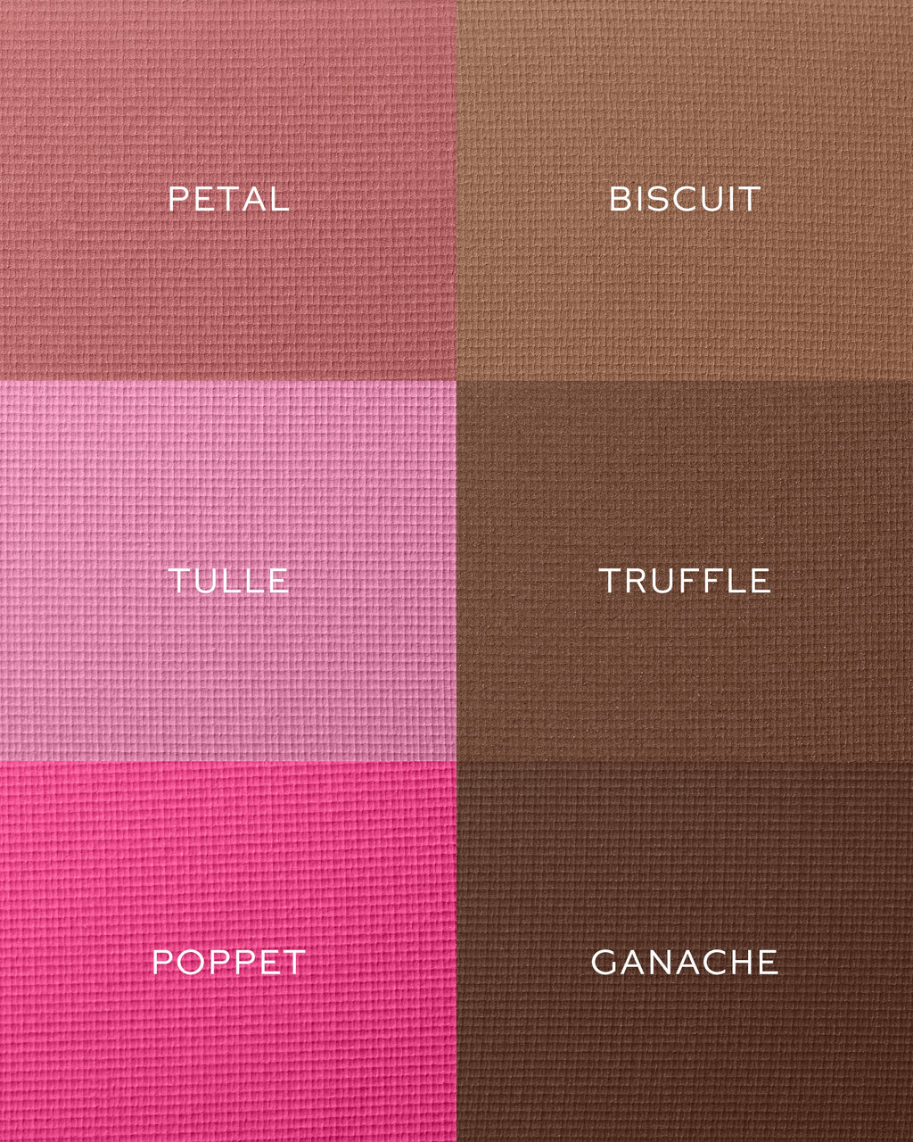 Swatches of both shades in the 3 Baby Cheeks & Face Trace Sculpting Powder Duos.