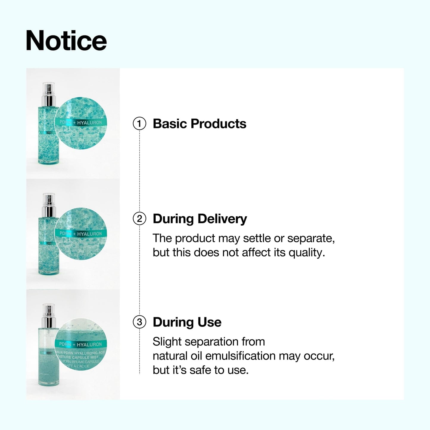 Anua US PDRN 100 Hyaluronic Acid Hydrating Capsule Mist 100ml PDRN 100 Hyaluronic Acid Hydrating Capsule Mist 100ml
