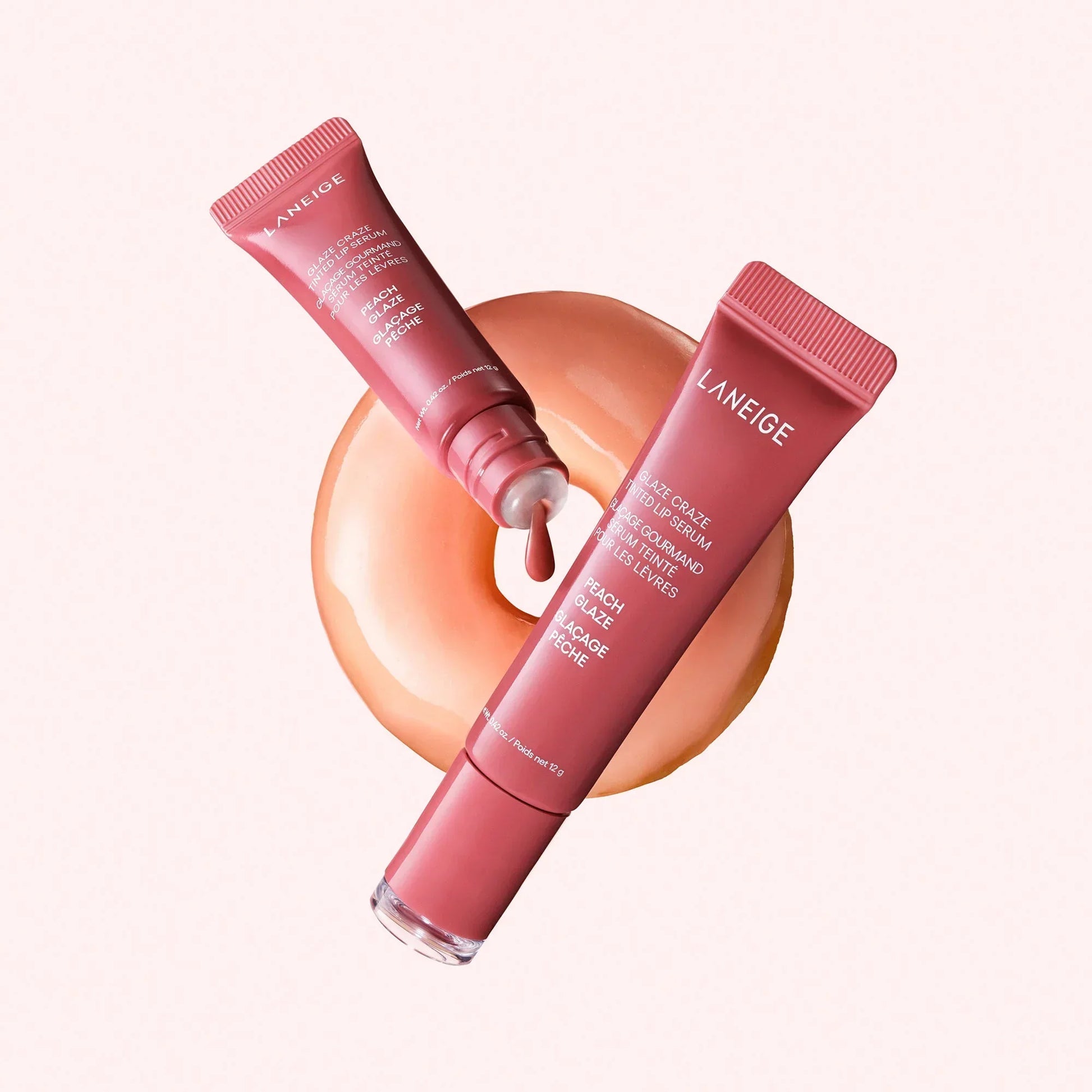 Laneige Glaze Craze Tinted Lip Serum - APUS - Laneige - Lip Balm - PEACH GLAZE (PEACHY CORAL) - Wylde Grey