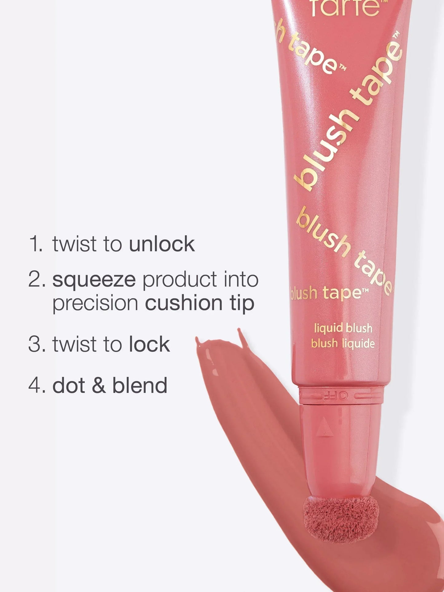 Tarte blush tape liquid blush - Tarte - Blush - peach - Wylde Grey