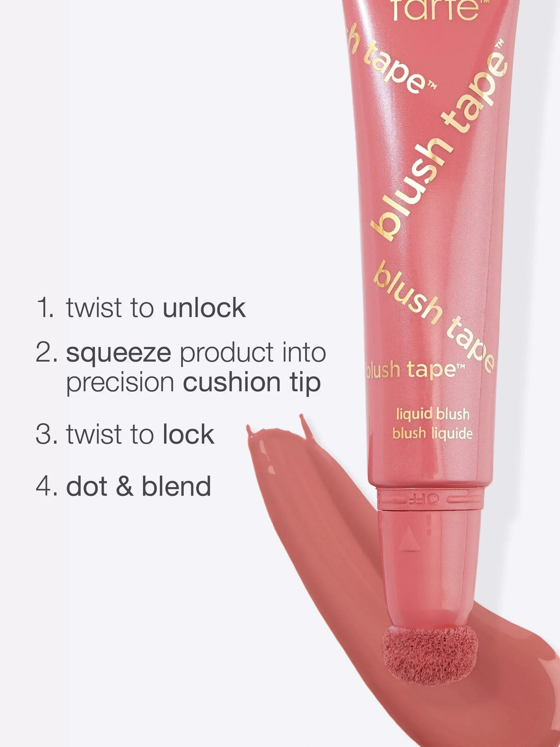 Tarte blush tape liquid blush - Tarte - Blush - peach - Wylde Grey