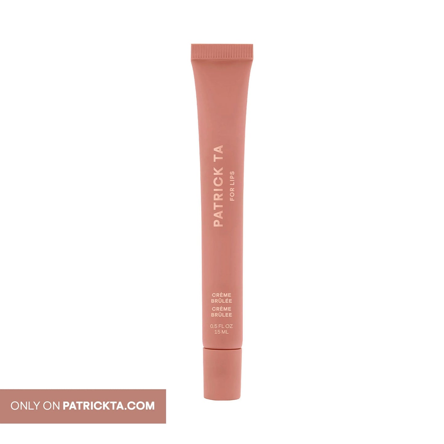 Patrick Ta Major Moisture Smoothing and Hydrating Tinted Lip Balm with Vitamin E - Patrick Ta - Lip Makeup - Crème Brûlée (Neutral Brown) - Wylde Grey