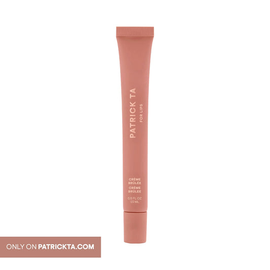 Patrick Ta Major Moisture Smoothing and Hydrating Tinted Lip Balm with Vitamin E - Patrick Ta - Lip Makeup - Crème Brûlée (Neutral Brown) - Wylde Grey