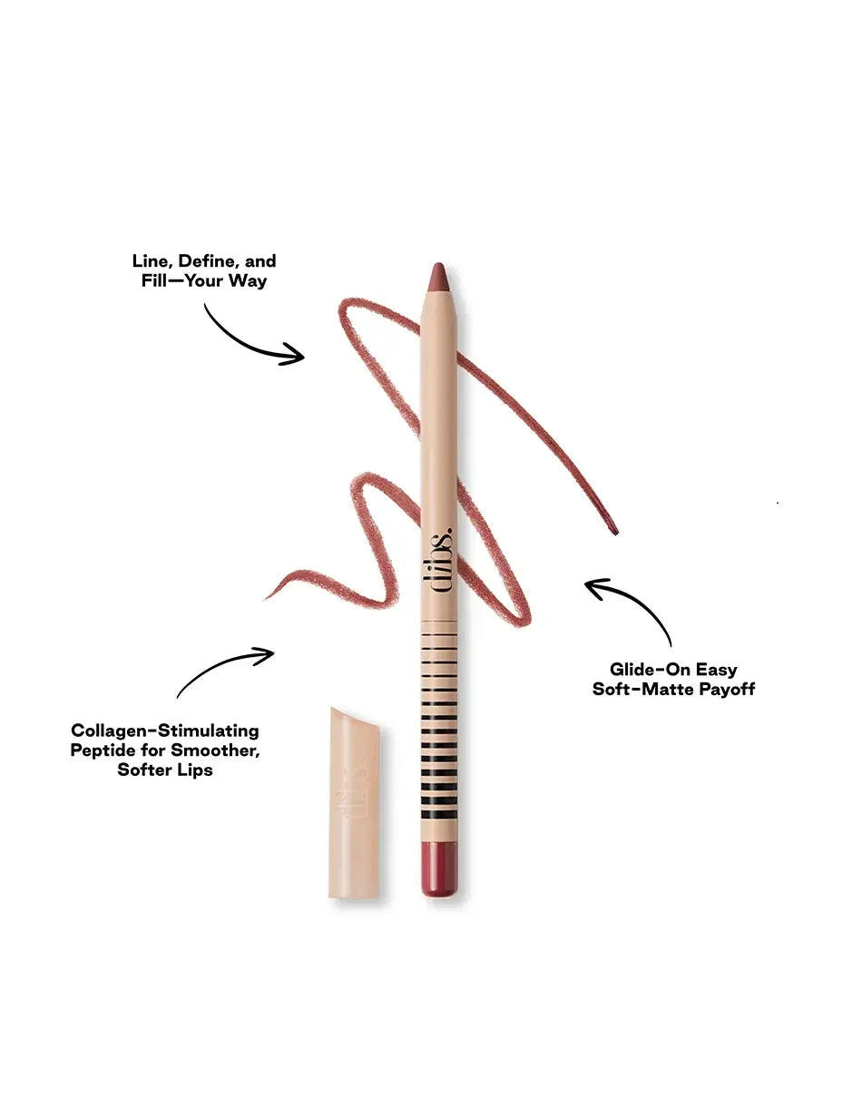 Dibs No Pressure Lip Liners - DIBS Beauty - Lip Liner - Relaunch - Girl Talk - Wylde Grey