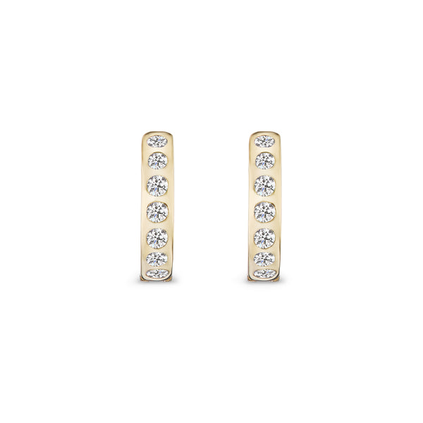 Gemma Hoop Earrings - Wylde Grey