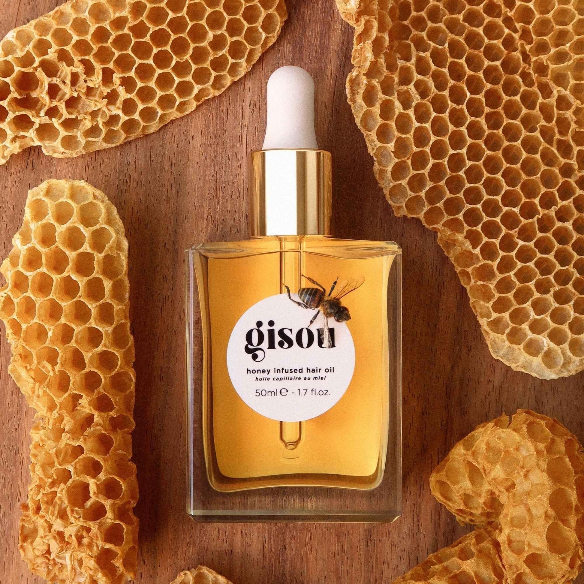Gisou Honey Infused Hair Oil - Gisou EU - Honey Infused - 50ml - Wylde Grey