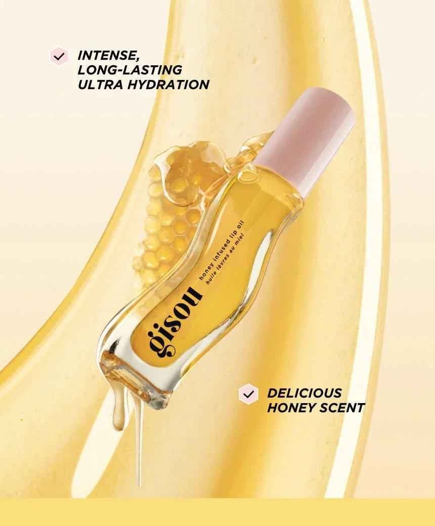 Gisou Honey Infused Lip Oil: Luxurious Hydration for Luminous Lips