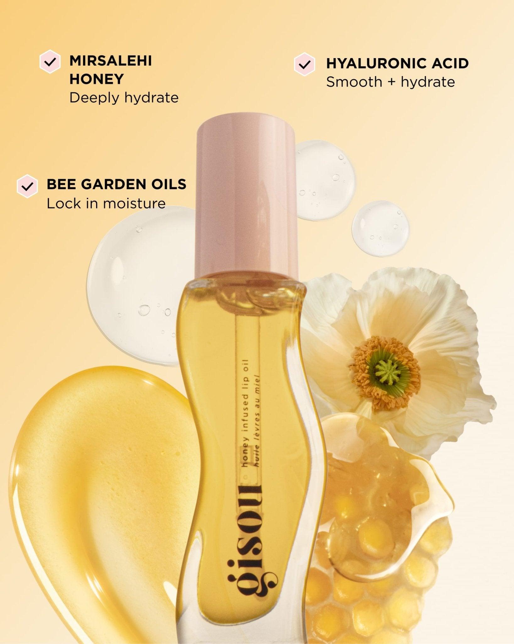 Gisou Honey Infused Lip Oil - Wylde Grey