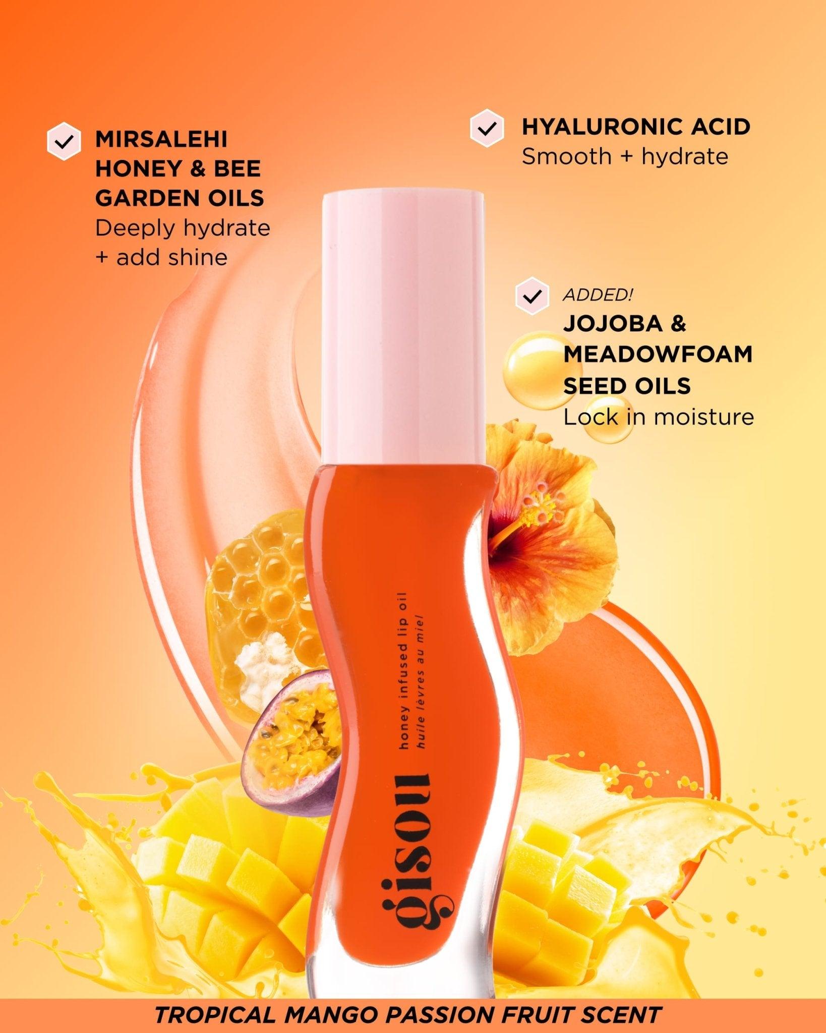 Gisou Honey Infused Lip Oil - Wylde Grey