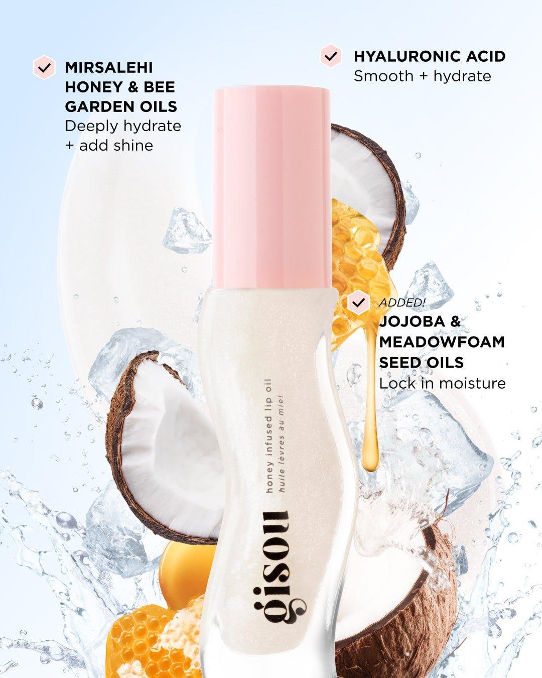 Gisou Honey Infused Lip Oil - Wylde Grey