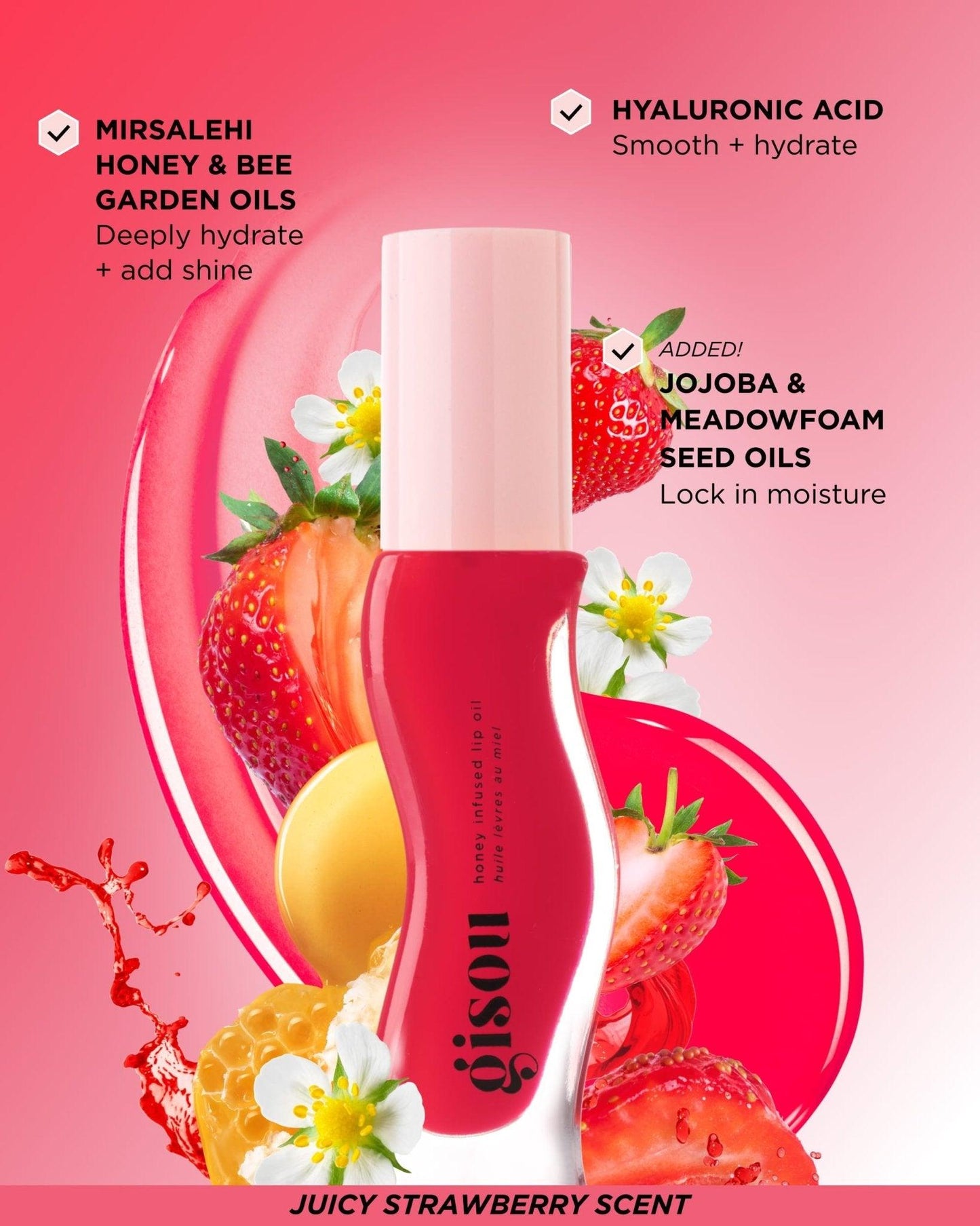 Gisou Honey Infused Lip Oil - Wylde Grey