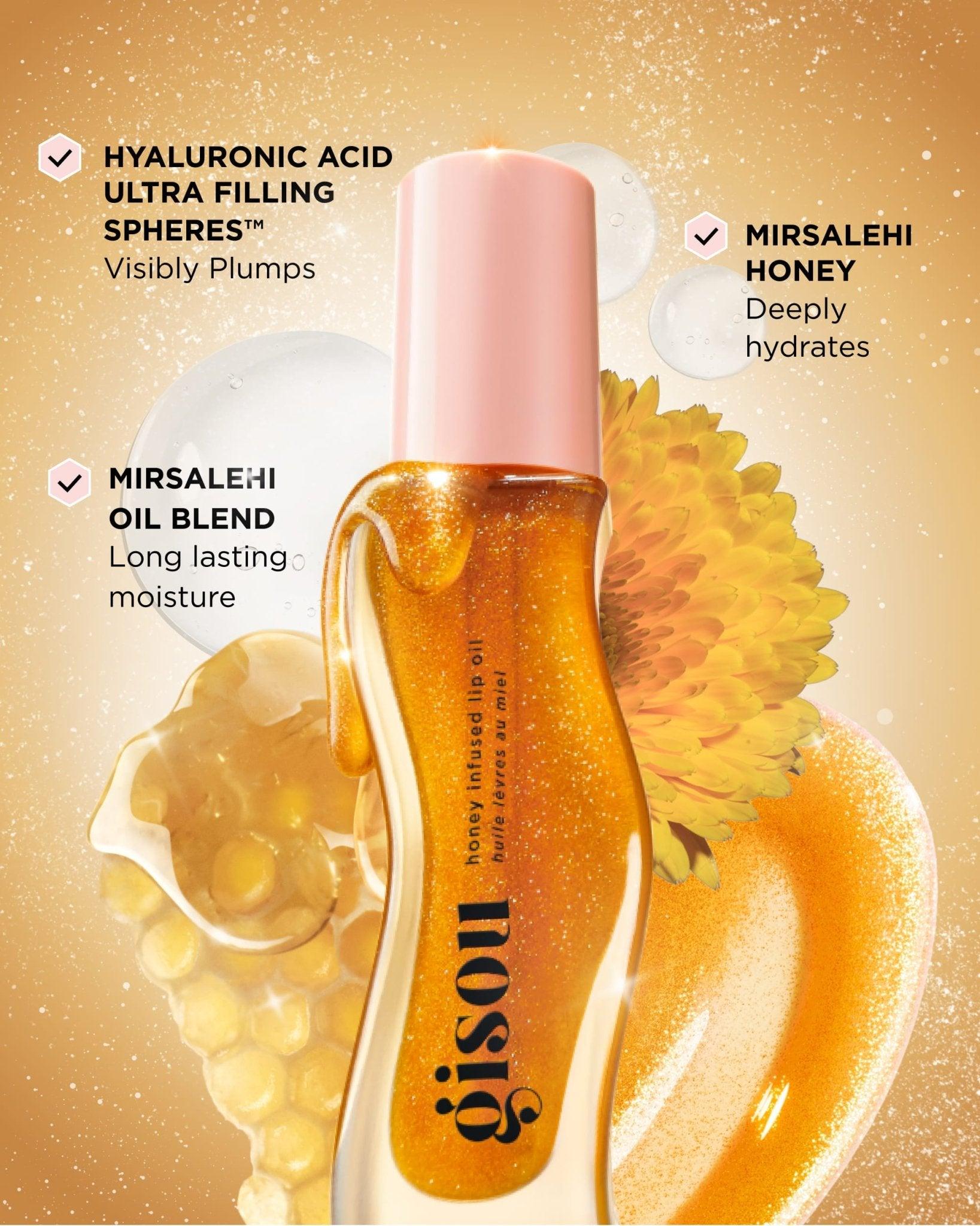 Gisou Honey Infused Lip Oil - Wylde Grey