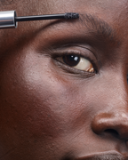 black | Awuoi  wears Boy Brow in Black. | Awuoi  wears Boy Brow in Black.