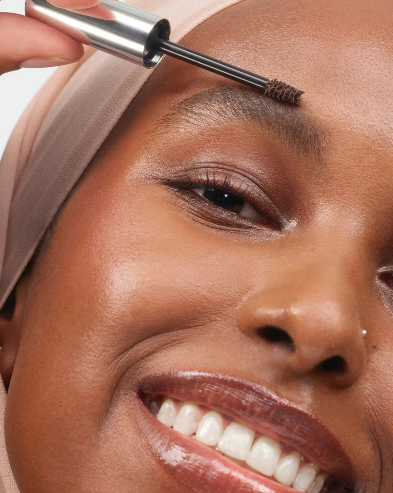 dark brown | Nasra wears Boy Brow in Dark Brown. | Nasra wears Boy Brow in Dark Brown.