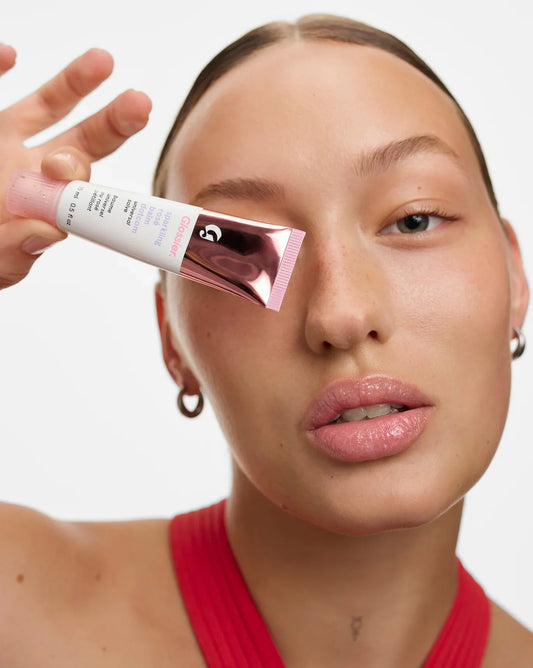 Sparkling Rosé | sasha in Sparkling Rosé | Sasha wears Sparkling Rosé Balm Dotcom.
