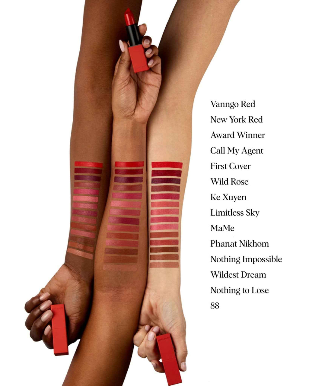 Hung Vango Creamy Matte Longwear Lipstick with Hyaluronic Acid