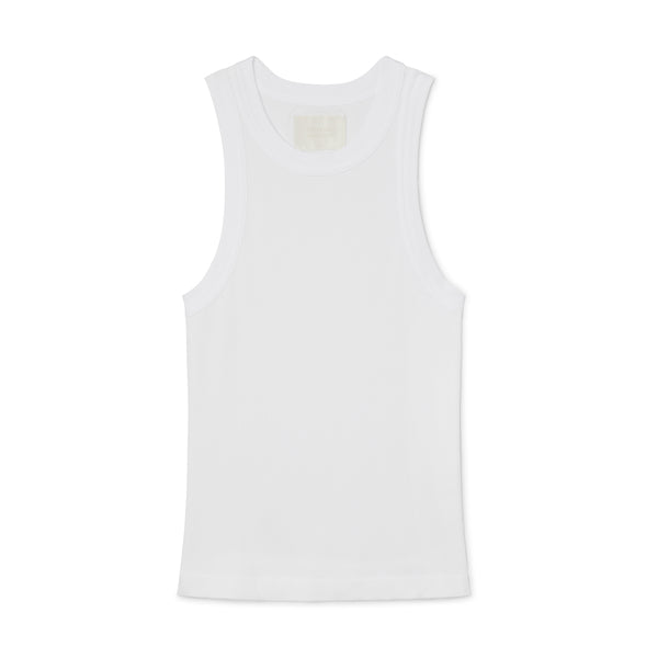 Isabel Ribbed Tank - Wylde Grey