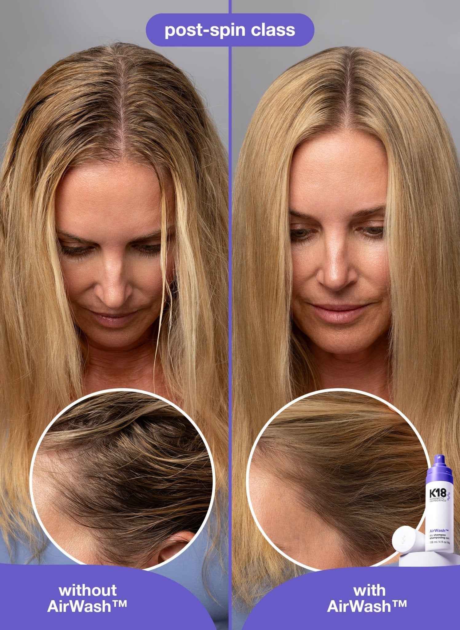 K18 AirWash™ dry shampoo 4oz