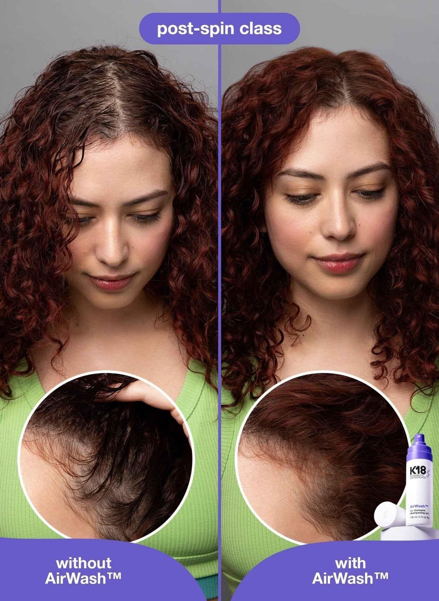 K18 AirWash™ dry shampoo 4oz - K18Hair - Shampoo - 4 oz - Wylde Grey