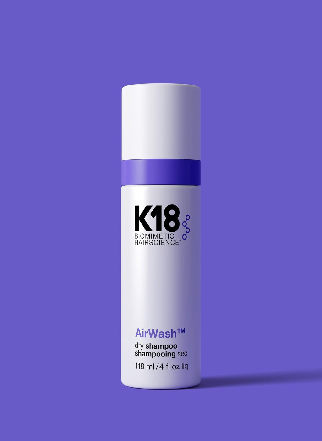 K18 AirWash™ dry shampoo 4oz