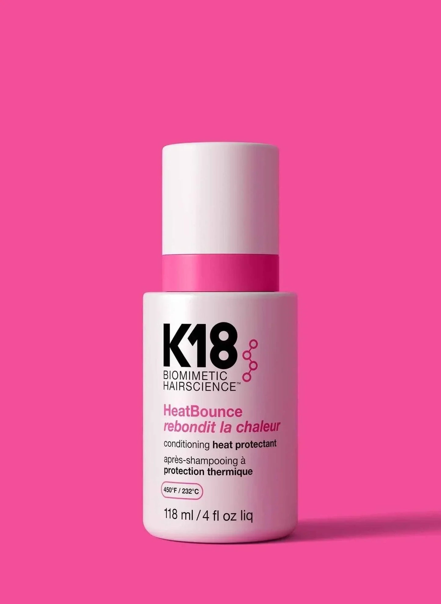 K18 HeatBounce conditioning heat protectant 4oz - K18Hair - Hair Treatment - 4 oz - Wylde Grey