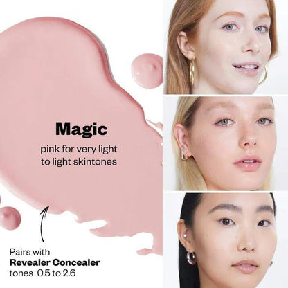 Kosas Revealer Extra Bright Serum - Powered Color Corrector | Full Coverage, Vegan, Non - Comedogenic – 0.17 oz - Wylde Grey