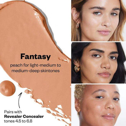 Kosas Revealer Extra Bright Serum - Powered Color Corrector | Full Coverage, Vegan, Non - Comedogenic – 0.17 oz - Wylde Grey