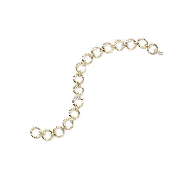 Loop Bracelet With Diamond Links - Wylde Grey